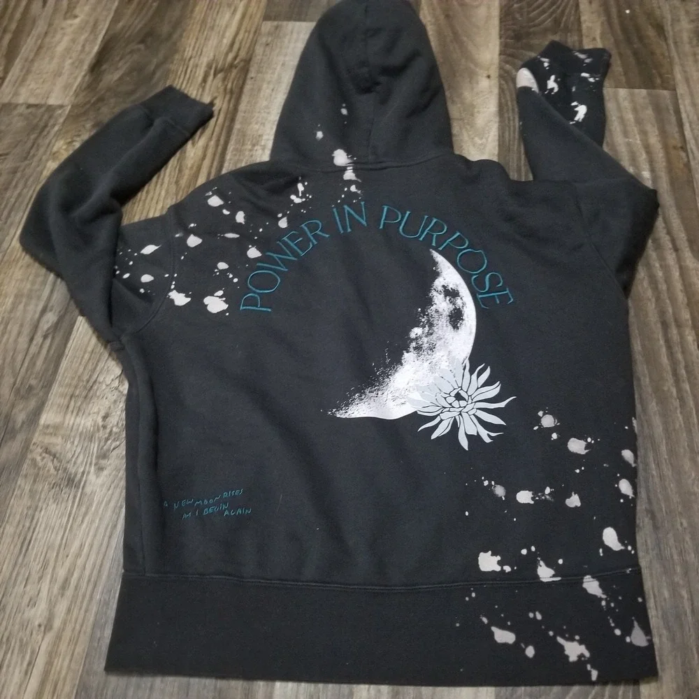 Rare Designer Oversized Fit S Nike power in Purpose Pullover Embroidered Hoodies